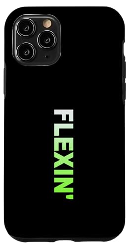 �O���[���J���[ Flexin ' Green Graphic �X�}�z�P�[�X iPhone 11 Pro �p