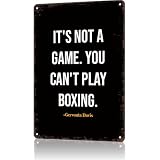 Vintage Metal Sign Plaque Gervonta Davis quotes Poster Funny Tin Signs For Man Cave Basement Pub Farmhouse Diner Cafe Outdoor Wall Decor 8x12 Inch