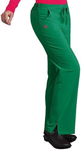 Med Couture Women's Resort Flare Leg Scrub Pant (Jewel, XX-Large)