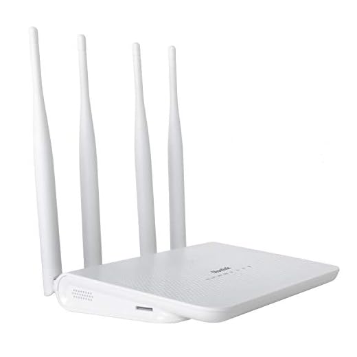 Dionlink 4G LTE CPE Unlocked 4G Wireless WiFi Router with SIM Card Slot-300Mbps WiFi Hotspot Router,Support T-Mobile and ATT (4 Antenna)