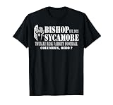 Bishop Sycamore Totally Real Varsity Football T-Shirt, Men, Black, X-Large