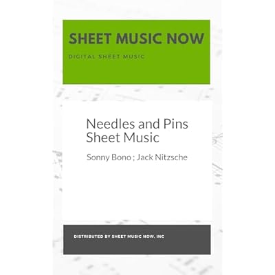 Needles and Pins Sheet Music