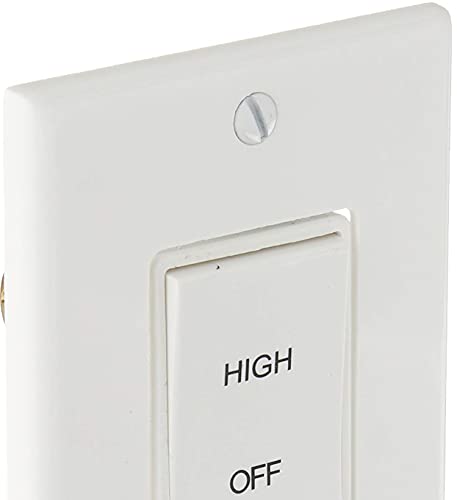 Air Vent 58030 2SPD Wall Switch, 1-(Pack), White