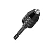 Bestgle Mandrino Autoserrante 1/4" 0.3-6.5mm Esagonale con Gambo da 6 mm Punta Convertitore di Chuck con Codolo Esagonale per Adattatore Trapano Avvitatore Elettrico