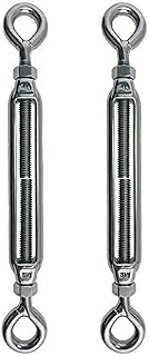 US STAINLESS 2 Pieces Stainless Steel 316 5/16" UNC Turnbuckle Eye and Eye Marine Grade #311NEE-5/16"K