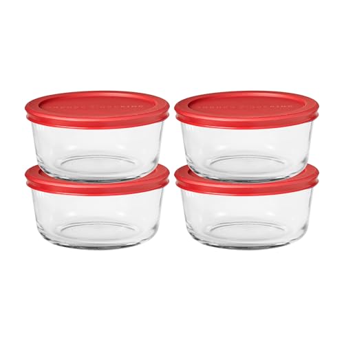 Anchor Hocking SnugFitTM Round Food Storage...