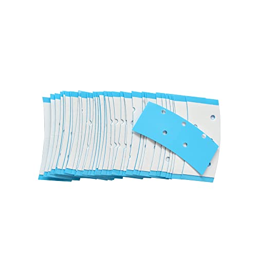 YANTAISIYU 36 Pcs/Lot Lace Wig Adhesives Tape Double Sided Waterproof Tape Hair Extension Adhesive for Lace Front Wig Toupee (with Hole Shape)