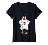 Costume da pollo senza testa