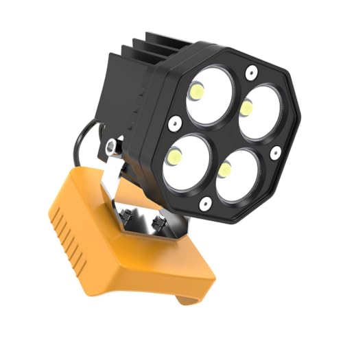 Foco LED de 6000 lúmenes con protección IP56 resistente al agua y polvo