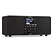 Produktbild Audizio Genua DAB Radio mit Bluetooth  Stereo DAB Plus Radio mit Fernbedienung, 60 Speicherplätze, Auto Scan, Line-Out, USB, Ideal für Zuhause und Unterwegs, Einfache Bedienung - Schwarz