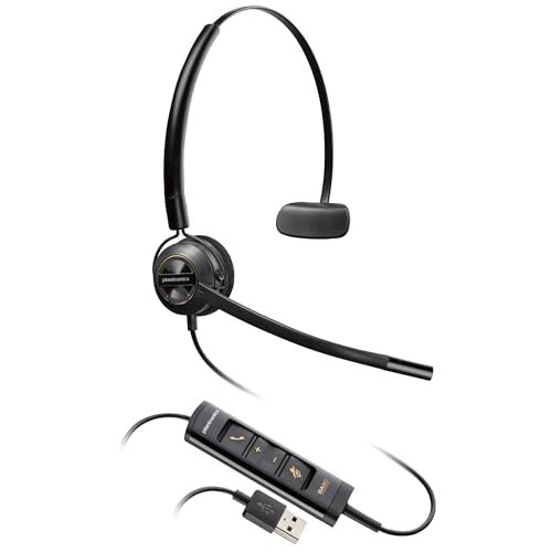 POLY EncorePro 545 Casque USB-A/C Monaural idéal pour le télétravail dynamique - 2