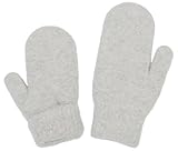 INOGIH Women Warm Knit Mittens - Winter Soft Warm Elastic Faux-Rabbit-Fur Gloves Mittens for Cold Weather
