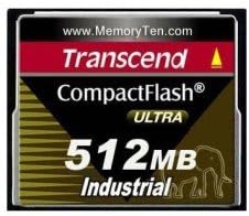 Transcend 512MB CF Industrial 100X Compact Flash Card (UDMA4 Mode) - Transcend 512MB CF Industrial 100X Compact Flash Card (UDMA4 Mode)