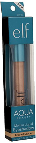 E.l.f. Aqua Beauty Molten Liquid Eyeshadow - Brushed Copper Women Eyeshadow 0.09 Oz #TOP1