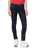 true religion jeans rocco relaxed skinny-fit weicher Stretchdenim True Religion Damen New Halle Regular Skinny Jeans, Blau (Blue Tencel Denim 4646), W30/L32 (Herstellergröße: 30)
