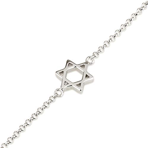 Star of David Bracelet - Jewish Prayer Bracelet, Israeli Made, Holy Land Gift