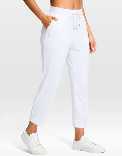 Image of G Gradual Petite Pants for Women 24 inch /26 inch Ankle Pants with 2 Pockets