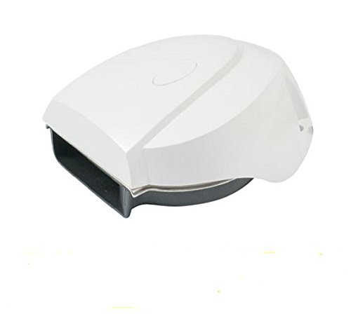 AFI 10099 MiniBlast Marine Compact Deck Electric Horn (White)