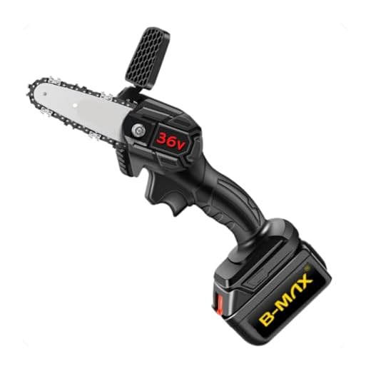 Mini Motosserra Portátil Bateria Recarregável 48v de longa duração Bivolt Portatil