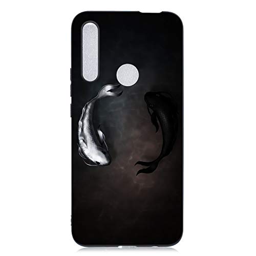 Ultra Thin Slim Soft TPU Compatible with Huawei P20 Lite 2019 /Nova 5i,Bling Rubber Sparkle Glitter Funny Cute 3D Animal Cartoon Design Flexible Silicone Bumper Protective Back Cover Case