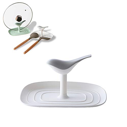 Spatula Ladle Shelf Spoon Rest Kitchen Multifunction Stand Containers Pot Lid Holder Rack Bird Modeling Stove Organizer Pack Of 2 #TOP1