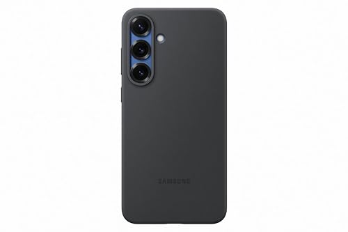 Samsung Silicone Smartphone Case EF-PS936 Hülle für das Galaxy S25+ Handy-Hülle Silikon Schutz Case stoßfest dünn und griffig Schwarz