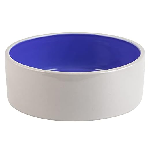 SPOT Ceramic Stoneware- Pet Bowl for Medium and Large Dogs, Classic Heavy Duty Non-Slip Ceramic Bowl for Food and Water - 7.5in Diameter