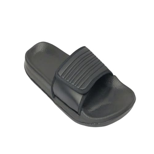 Men's Slides self-adhesive band adjustable upper for gym, pool, beach