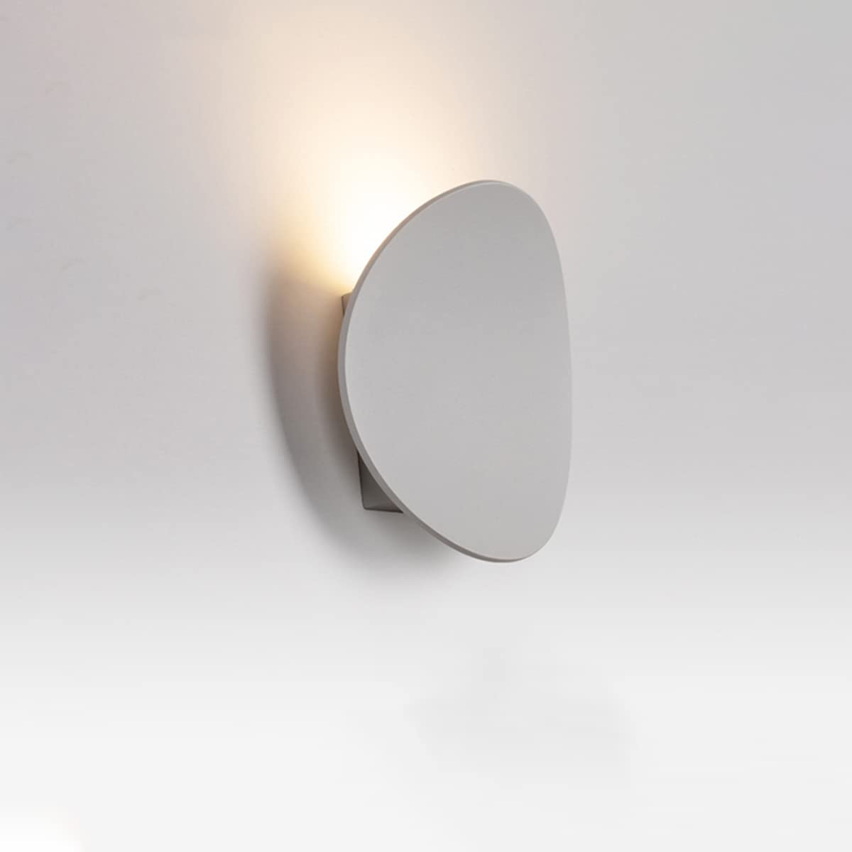 7W LED wall lamp Modern Indoor Outdoor wall lamp Aluminum wall Lighting Bedroom Bedside lamp IP65 Waterproof Outdoor Lighting Minimalist lamp Decoration for Hotel Bathroom Garden Hallway,White