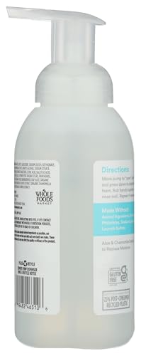 Image of 365 by Whole Foods Market, Foaming Hand Soap, Fragrance Free, 12 Fl Oz