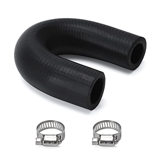 PQY Heater Core Crossover Coolant Hose 5/8" End and 3/4" End with 2PCS Clamps for LS for LT by PQY - Image 5