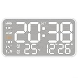 Display facile da usare: orologio elettronico da 11 x 21,5 cm con interfaccia intuitiva e tocco reattivo per un rapido accesso a tutte le funzioni senza complicate configurazioni