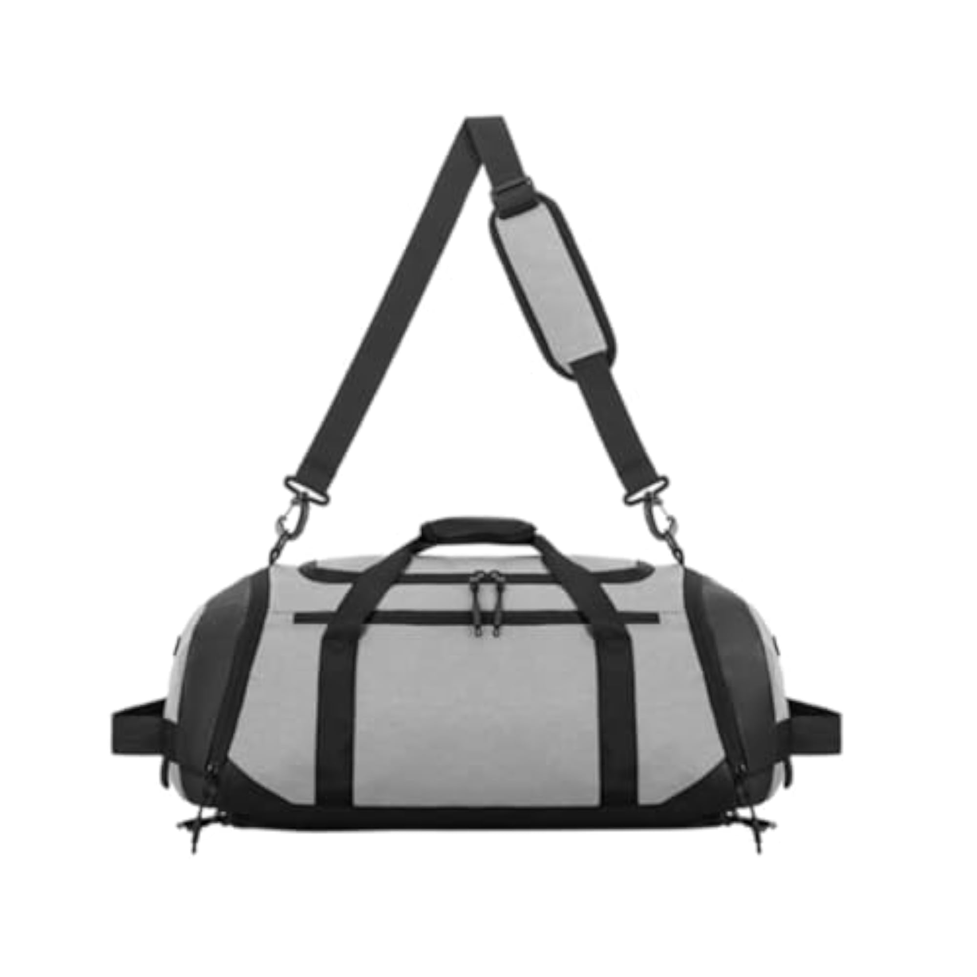 Overnight Waterproof Sports Gym Bag, Gray