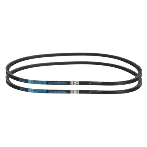 Courroies trapézoïdales 3VX385 uxcell contre le patinage des machines de transmission de 1cm
