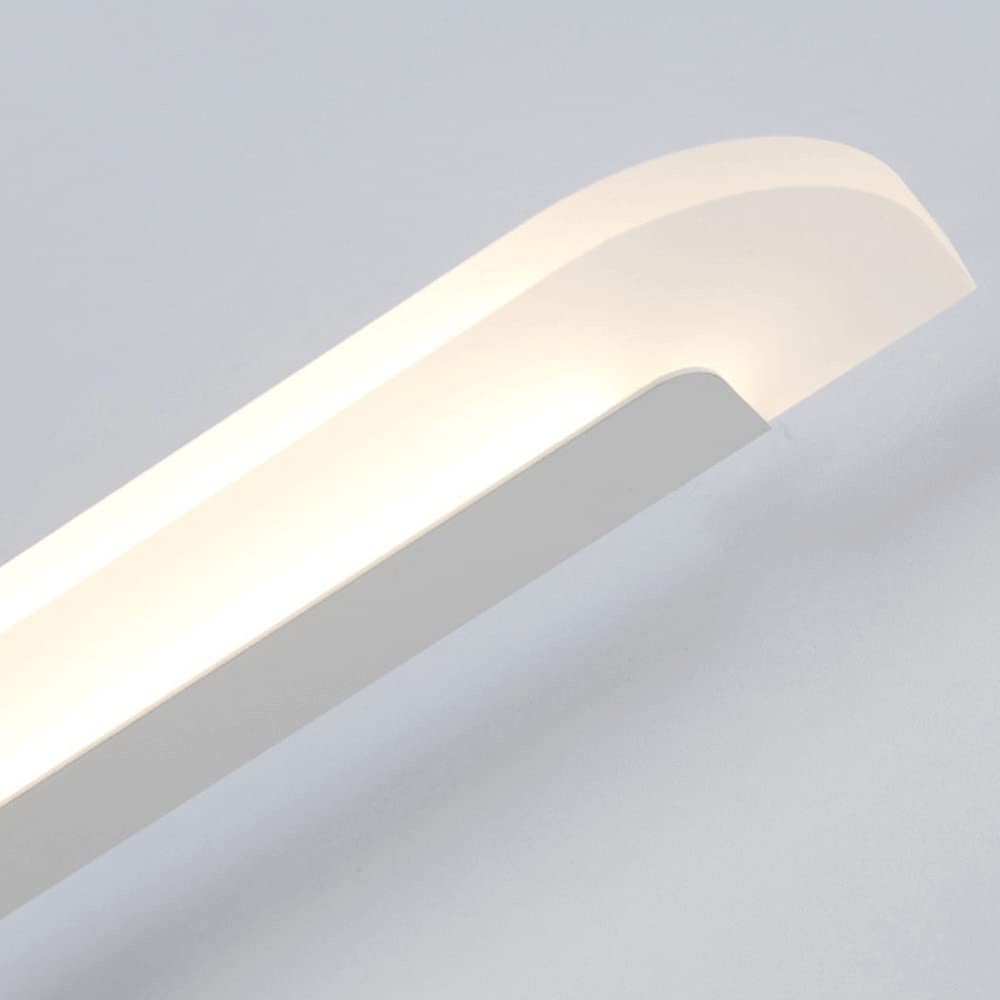 Luci di cortesia a LED in Acrilico, luci di cortesia per Bagno a LED Bianco Freddo 6000K, luci di cortesia Bianche Moderne a Striscia Lunga per Sala d'esposizione della Galleria del corridoio