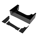 TUCKBOLD Mittelkonsole Armlehnen-Organizer-Schale Für Hyundai Kona SX2 Hybird PHEV 2024-2026 Armlehnen-Einsatzschale Aufbewahrungsbox Kunststoff Schwarz