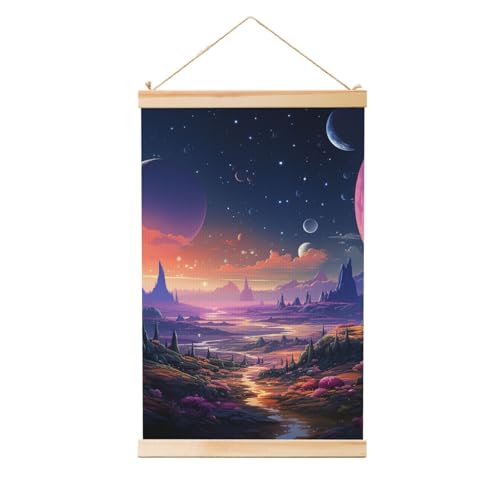 Peinture d'art vintage amusante espace rétro pour égayer votre intérieur