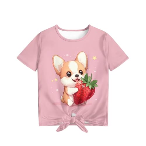 Cute Shirts for Teens Girls 5-12 Years Casual3