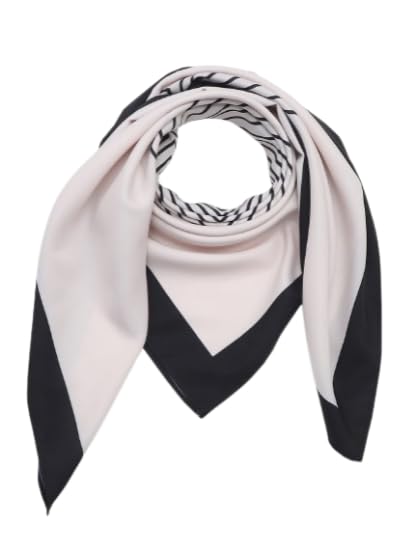 Women's Stylish Square Polyster Trendy Digital Printed Fashion Head Neck Scarf Stole Wrap-image-45
