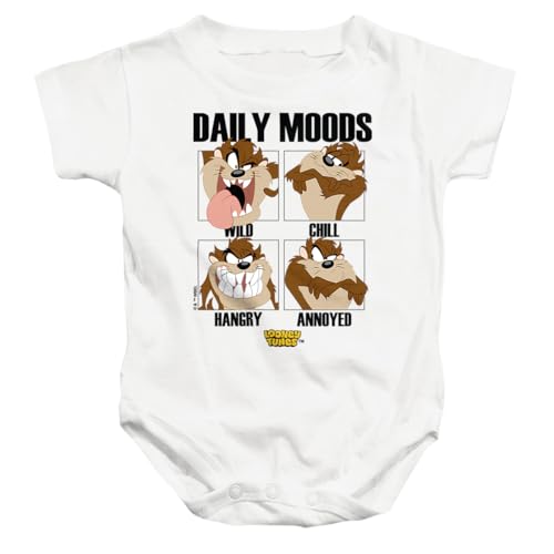 Image of Popfunk Looney Tunes Taz Daily Moods Unisex Infant Snap Suit for Baby