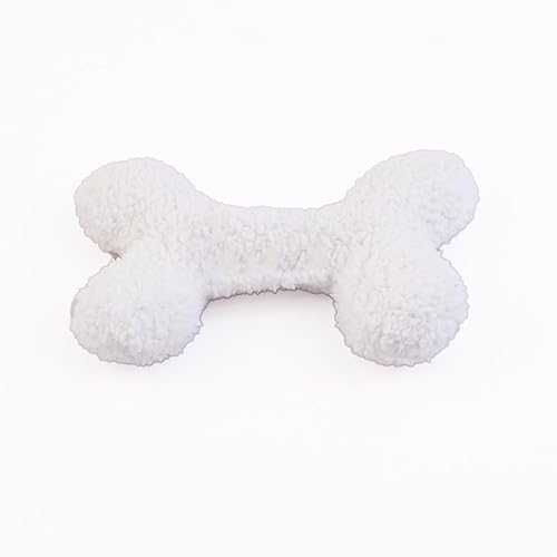 Caminha de Pelucia Cama para cachorro Redonda Nuvem Caminha Pet Manta Macia Cães e Gato(Branco)