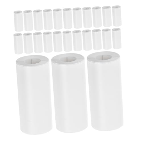 Papier thermique blanc fini les pannes d'encre pour appareil photo enfant Housoutil 35pces