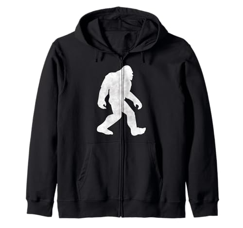 Sasquatch Social Distancing Funny Finding BigFoot Gráfico Sudadera con Capucha