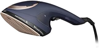 Russell Hobbs 28370 Steam Genie 2-In-1 Hand Held Clothes Steamer - Handheld Gament Steamer and Steam Iron with One Temperature Technology, 20g Steam Output, Blue