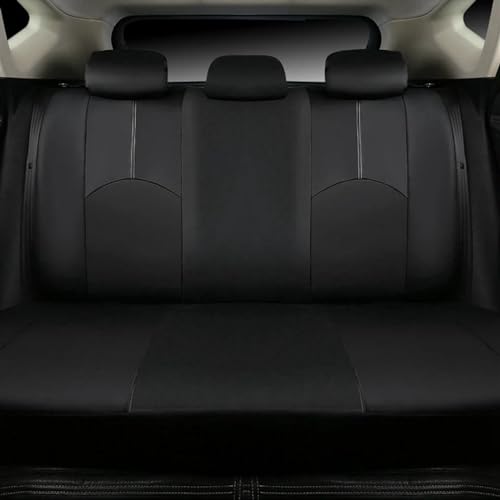 Housse de siège de voiture imperméable en cuir gris durable