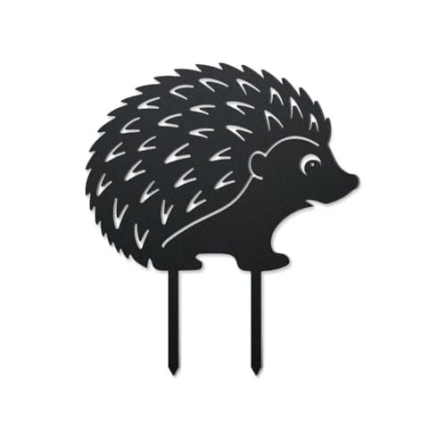 WADORN Hedgehog Metal Outdoor Statues