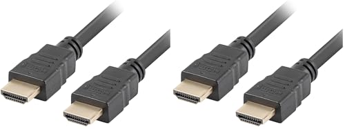 LANBERG CABLE HDMI MACHO/MACHO V2.0 4K 10M NEGRO (Paquete de 2)