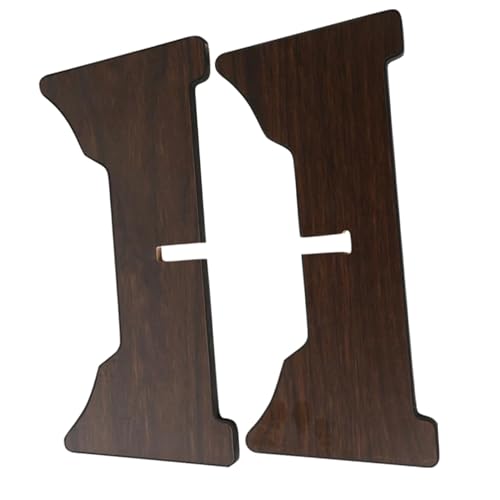 Mikinona Professional Hand Drum Rack Ethereal Tongue Drum Stand Wood Construction Portable Non-slip Base
