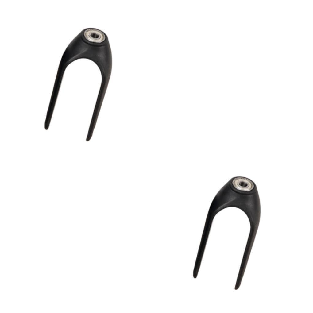 2 Set di Gli Accessori durevoli della Forcella Anteriore per sedie a rotelle migliorano Le Ruote orientabili Anteriori da 8 Pollici, 8 Pollici 2Insieme