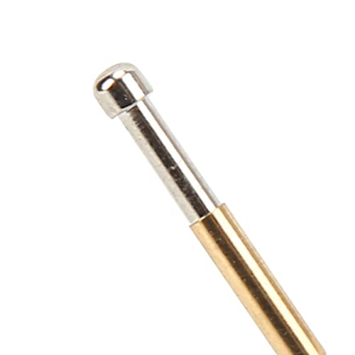 Image of 100 Pcs Pogo Pins P125‑D Spring Test Probes Big Round Head Type 2.0mm Diameter Test Tools PCB Testing Pin